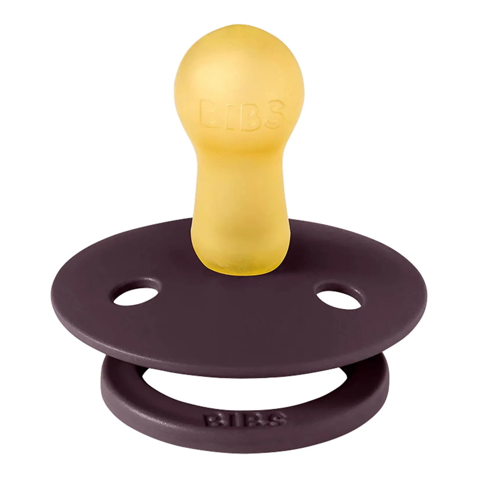 Pacifiers & Clips|Pacifiers & Clips>Bibs Pacifier 0-6M(2) - Petal Plum (Size 1)