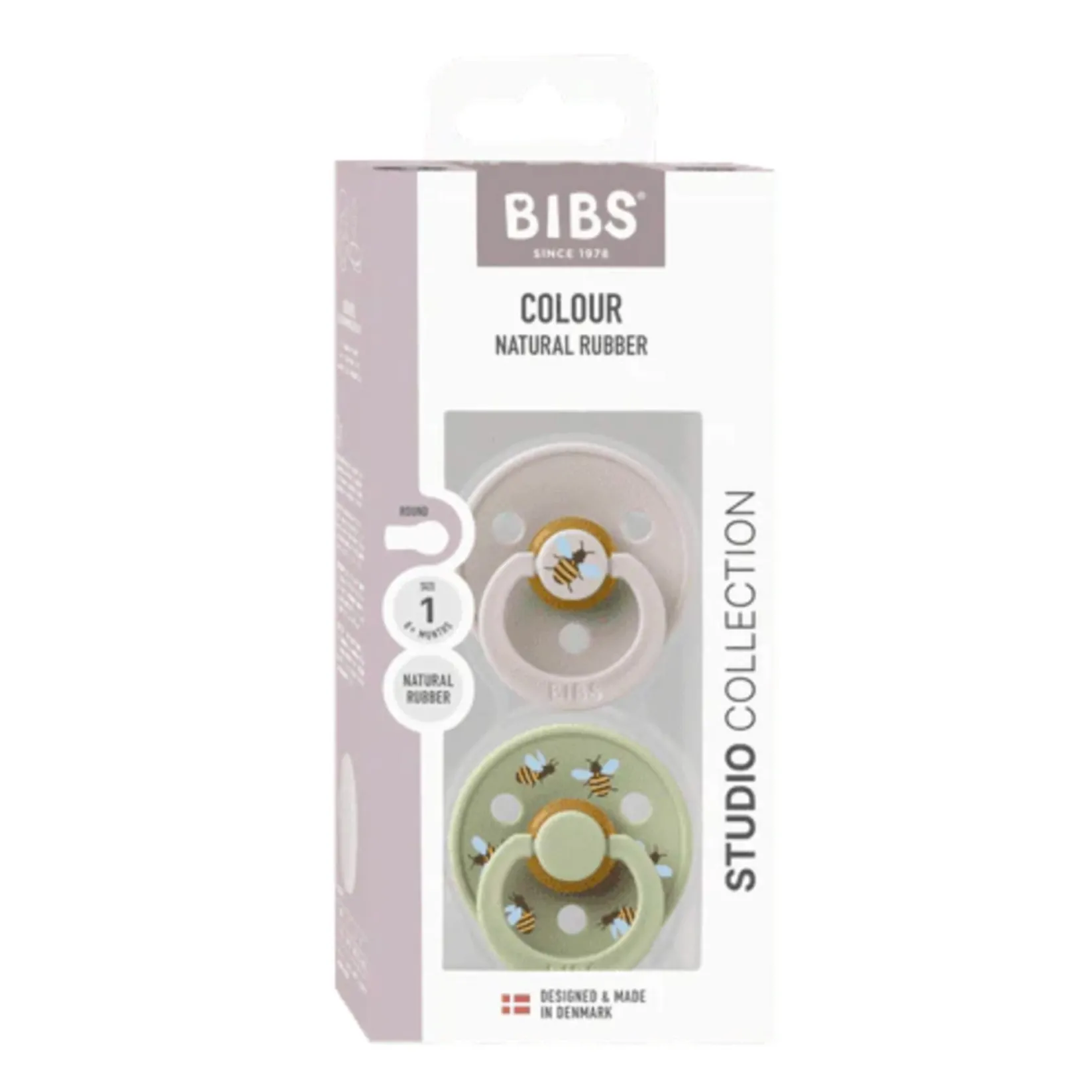 Pacifiers & Clips|Pacifiers & Clips>Bibs Pacifier 0-6M(2) Bumblebee (Size 1)