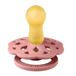 Pacifiers & Clips|Pacifiers & Clips>Bibs Pacifier Boheme (2) 0-6m - Dusty Pink/Coral (Size 1)