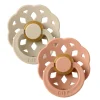 Online Pacifier Boheme (2) 0-6m - Vanilla (Size 1) Pacifiers & Clips|Pacifiers & Clips