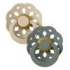 Clearance Pacifier Boheme 2-Pack 6-18m - Vanilla/Pine (Size 2) Pacifiers & Clips|Pacifiers & Clips
