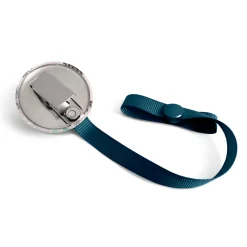 Pacifiers & Clips|Pacifiers & Clips>Loliko Pacifier Clip - Blue Rainbow