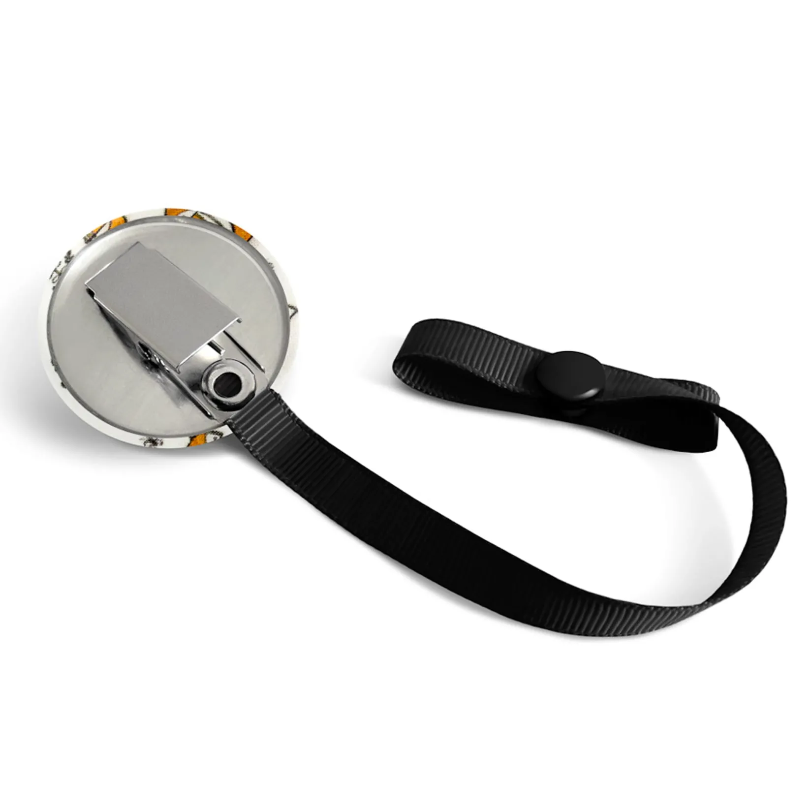 Pacifiers & Clips|Pacifiers & Clips>Loliko Pacifier Clip - Orange Fox