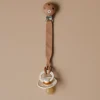 New Pacifier Clip Relief - Leather Pacifiers & Clips|Pacifiers & Clips