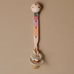 Pacifier Clip Retro - Pink Pacifiers & Clips|Pacifiers & Clips