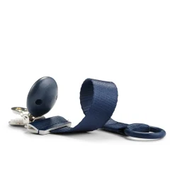 Pacifiers & Clips|Pacifiers & Clips>Elodie Pacifier Clip Wood - Juniper Blue