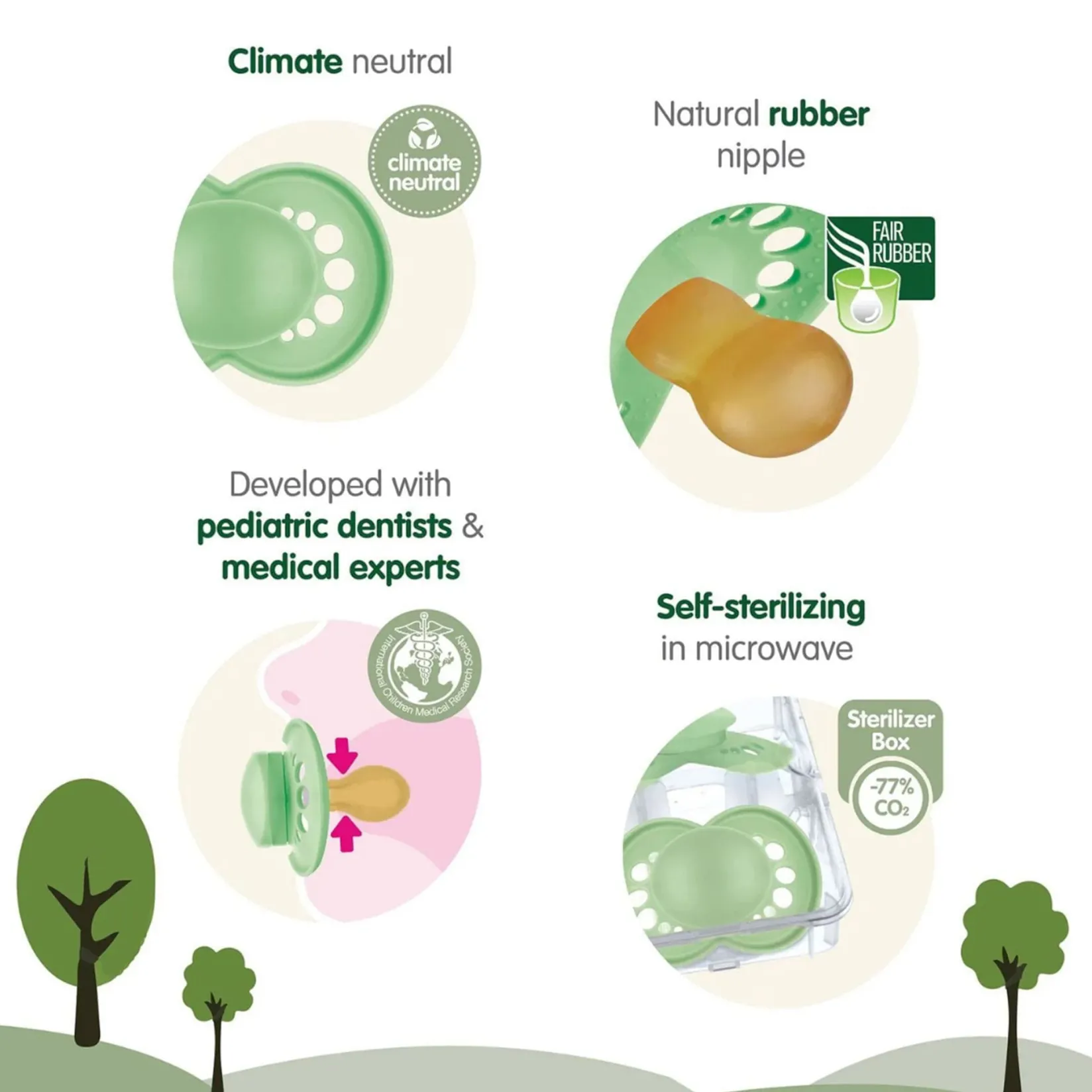 Pacifiers & Clips|Pacifiers & Clips>Mam Baby Pacifier 0-6m(2) Unisex