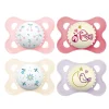 Pacifiers & Clips|Pacifiers & Clips>Mam Baby Pacifiers Day & Night(4) 0-6m