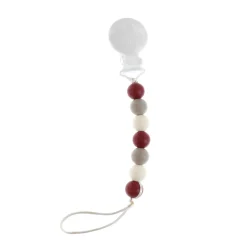 Pacifier-suce Red Taupe Ivory Pacifiers & Clips|Pacifiers & Clips