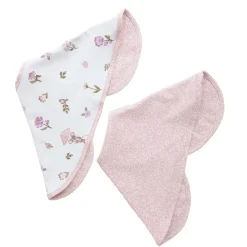 Breastfeeding|Nursing Covers>Living Textiles 2-pack Burp Cloth - Mushroom House