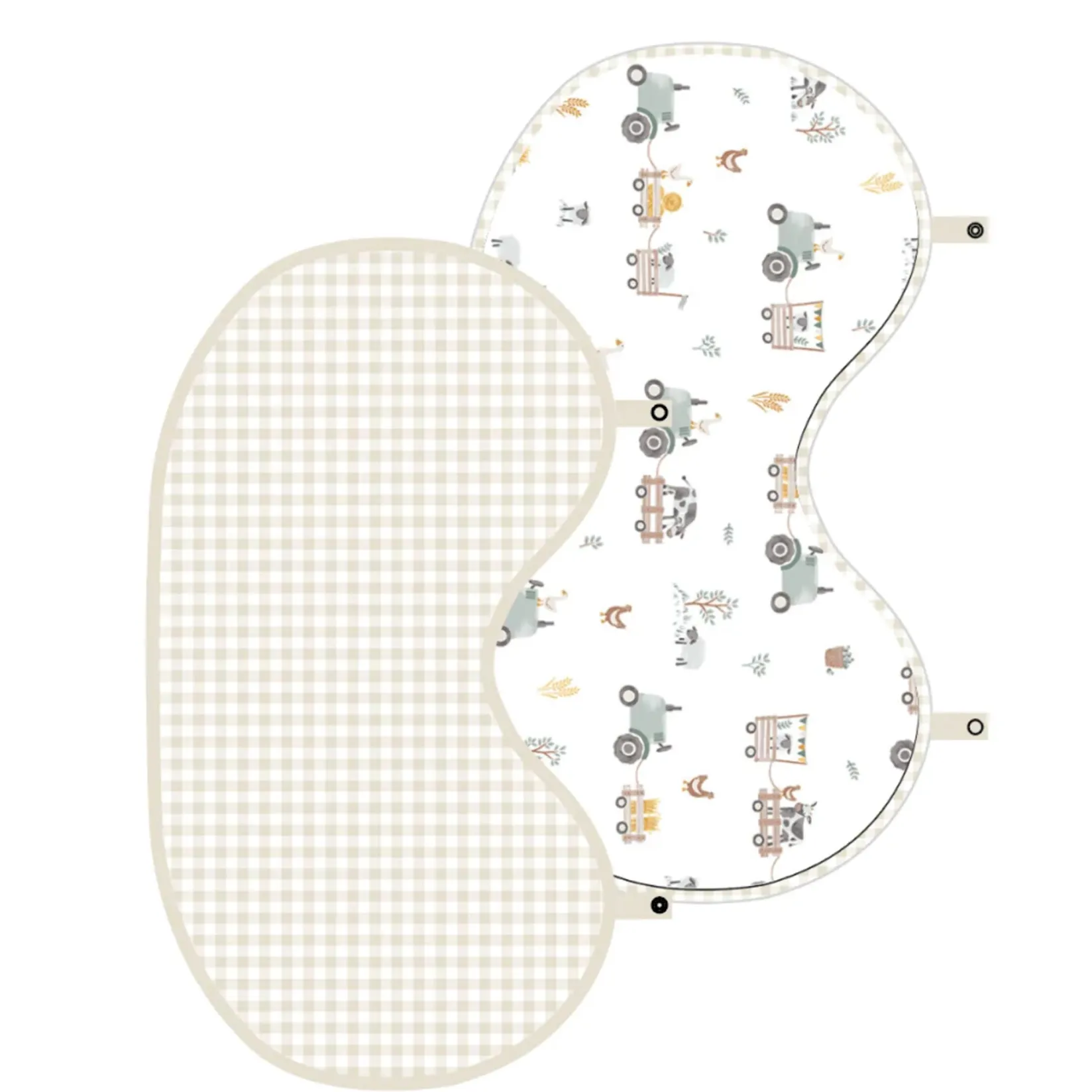 Online 2-pack Burp Cloth - Tractor Ride Breastfeeding|Nursing Covers