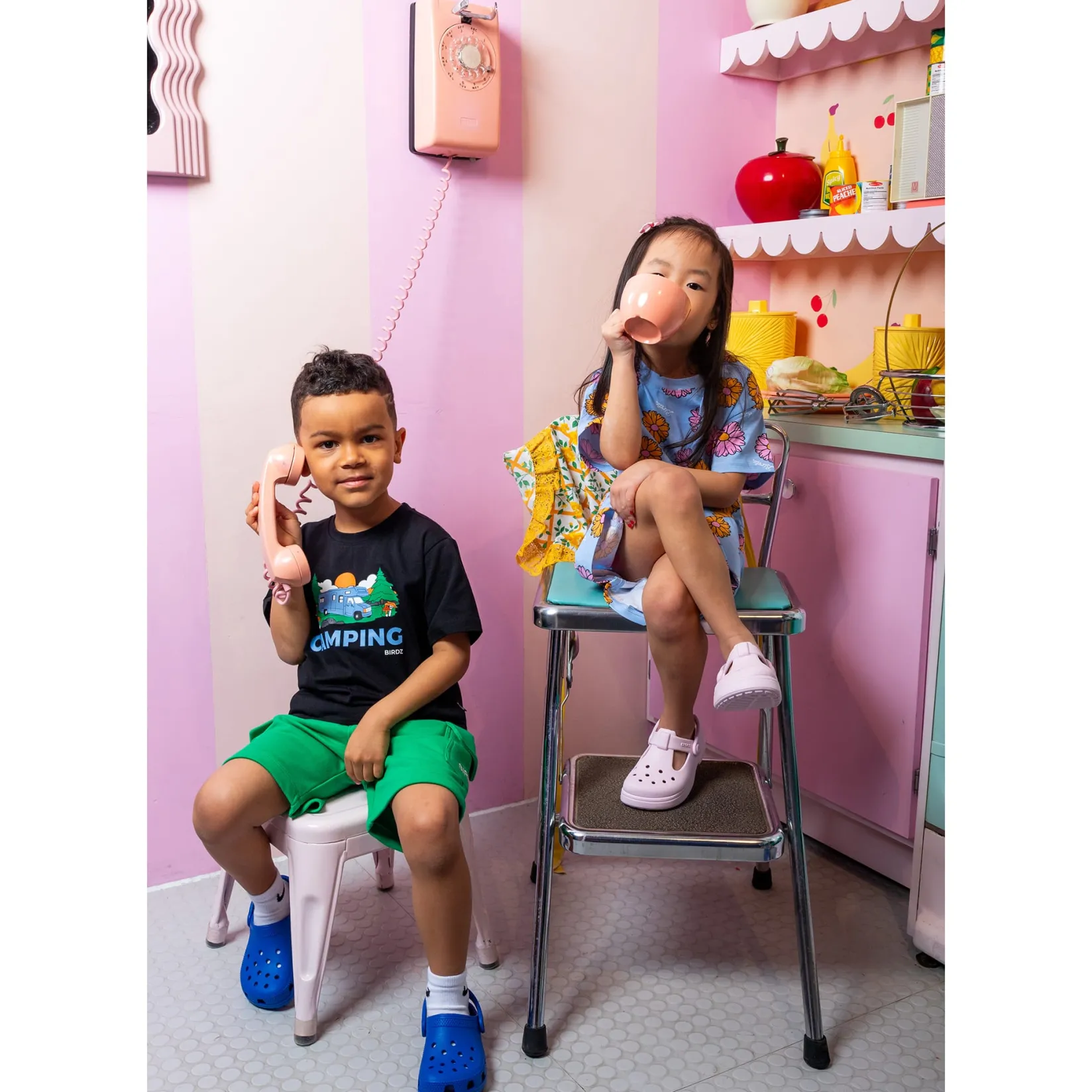 Shorts & Bermuda>Birdz Padded Cargo Shorts 2-10 y Green