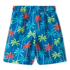 Swimsuits>Hatley Palm Boardshort 3-6y Blue
