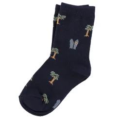 Socks|Underwear & Socks>Clement - Vetements Palm Trees Socks 9-24m Navy