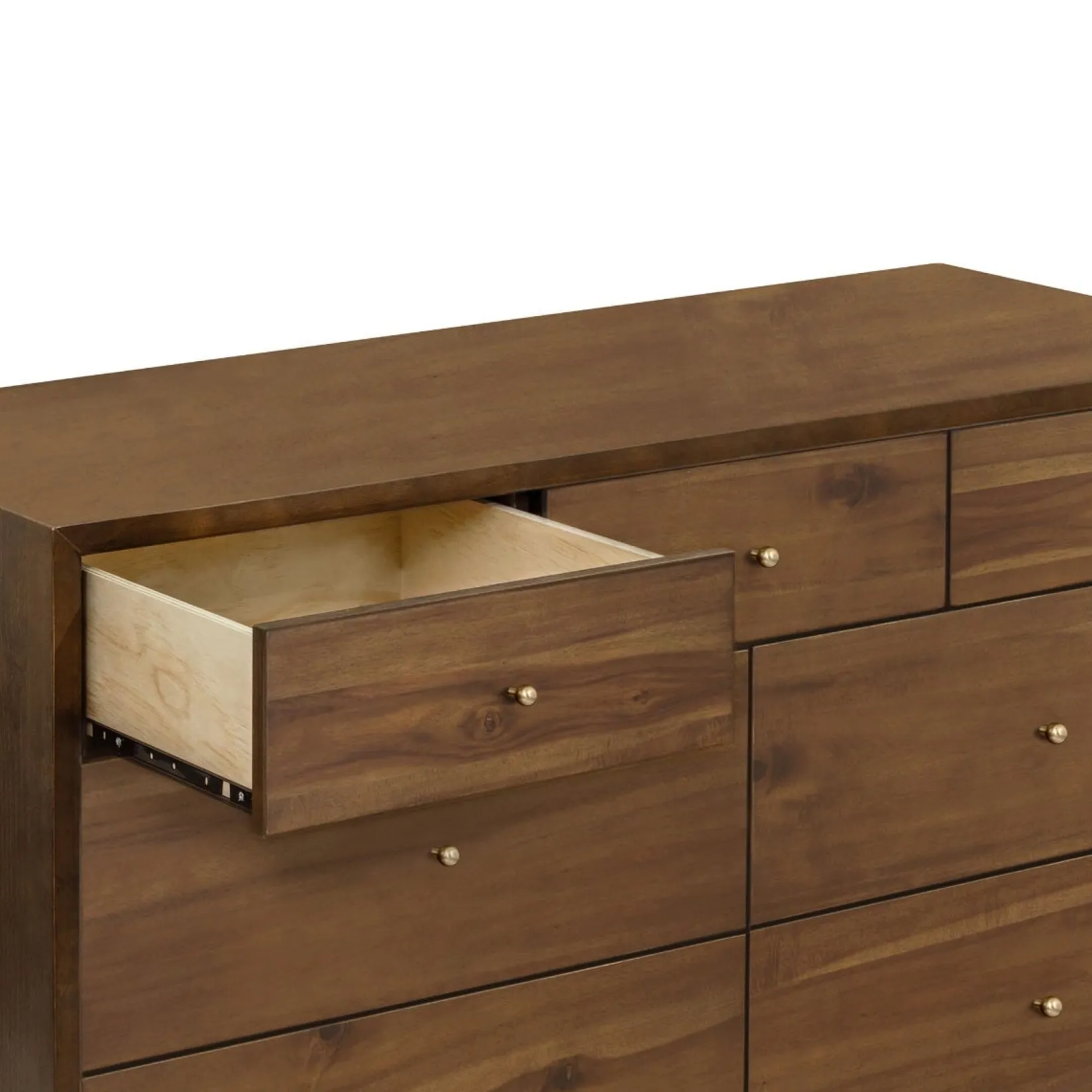 Storage Furniture>Babyletto Palma 7-Drawer Double Dresser - Natural Walnut
