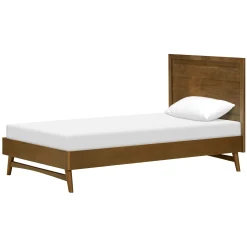 Online Palma Twin Bed - Natural Walnut Twin, Full & Queen Beds
