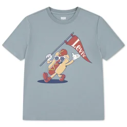 Tops>Levis Parading Hot Dog T-shirt 8-16y Teal