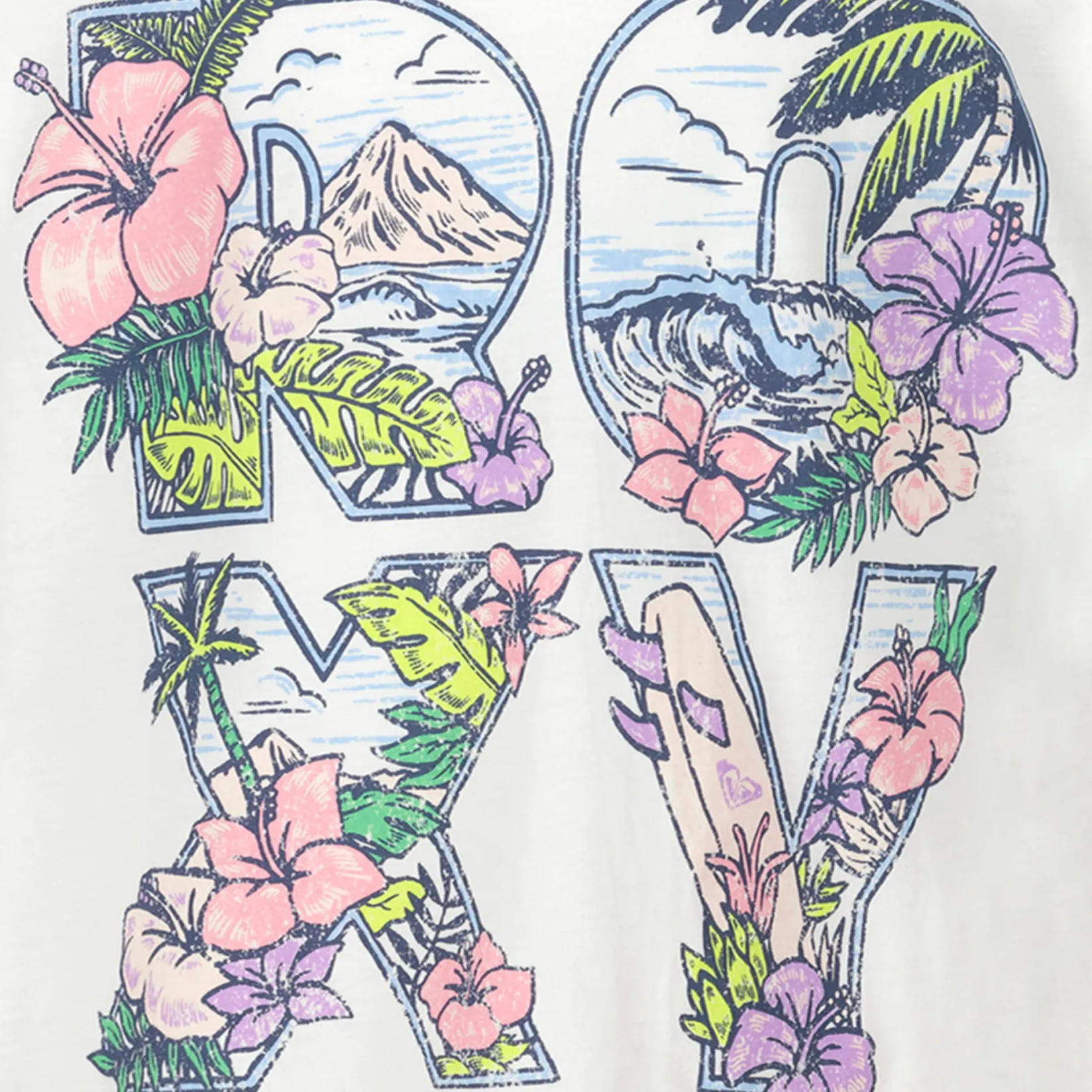 Tops>Roxy Paradisus T-shirt 7-16 White