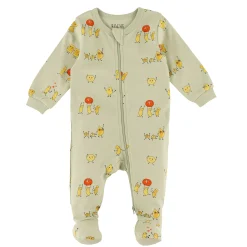 Preemie Clothing|Pajamas>Roche Ciseaux Pasta Pajamas Prem-30m Sage