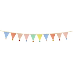 Party Supplies>Meri Meri Pastel Pompom Flag Garland