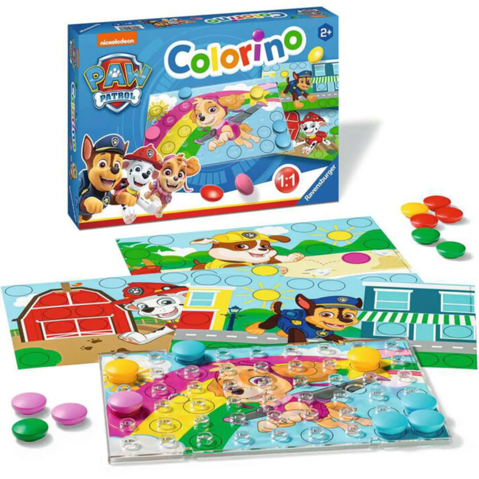 Board Games>Ravensburger Paw Patrol Colorino