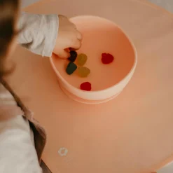 Outlet Peach Bowl Kids Tableware|Plates & Placemats