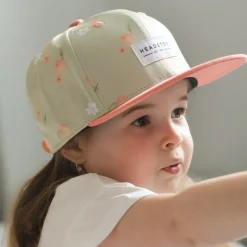 Hats & Caps>Headster Kids Peaches Snapback 2-16y Sage