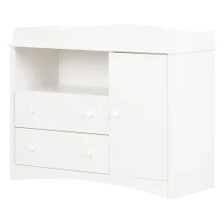 Changing Tables>South Shore Peek-a-boo Changing Table - Pure White
