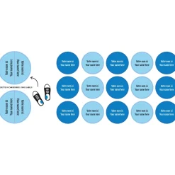 Best Peel And Stick Name Labels Mini - Blue Kids Personalized Name Labels|Personalized Name Labels