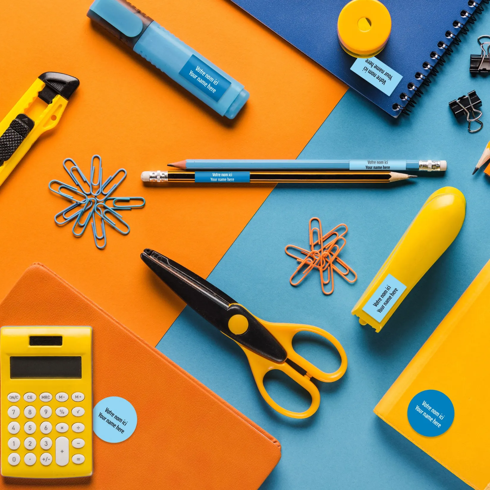 Best Peel And Stick Name Labels Mini - Blue Kids Personalized Name Labels|Personalized Name Labels