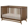 Cribs & Mattresses|Cribs & Mattresses>Babyletto Peggy Mid-Century 3-in-1 Convertible Crib - Walnut