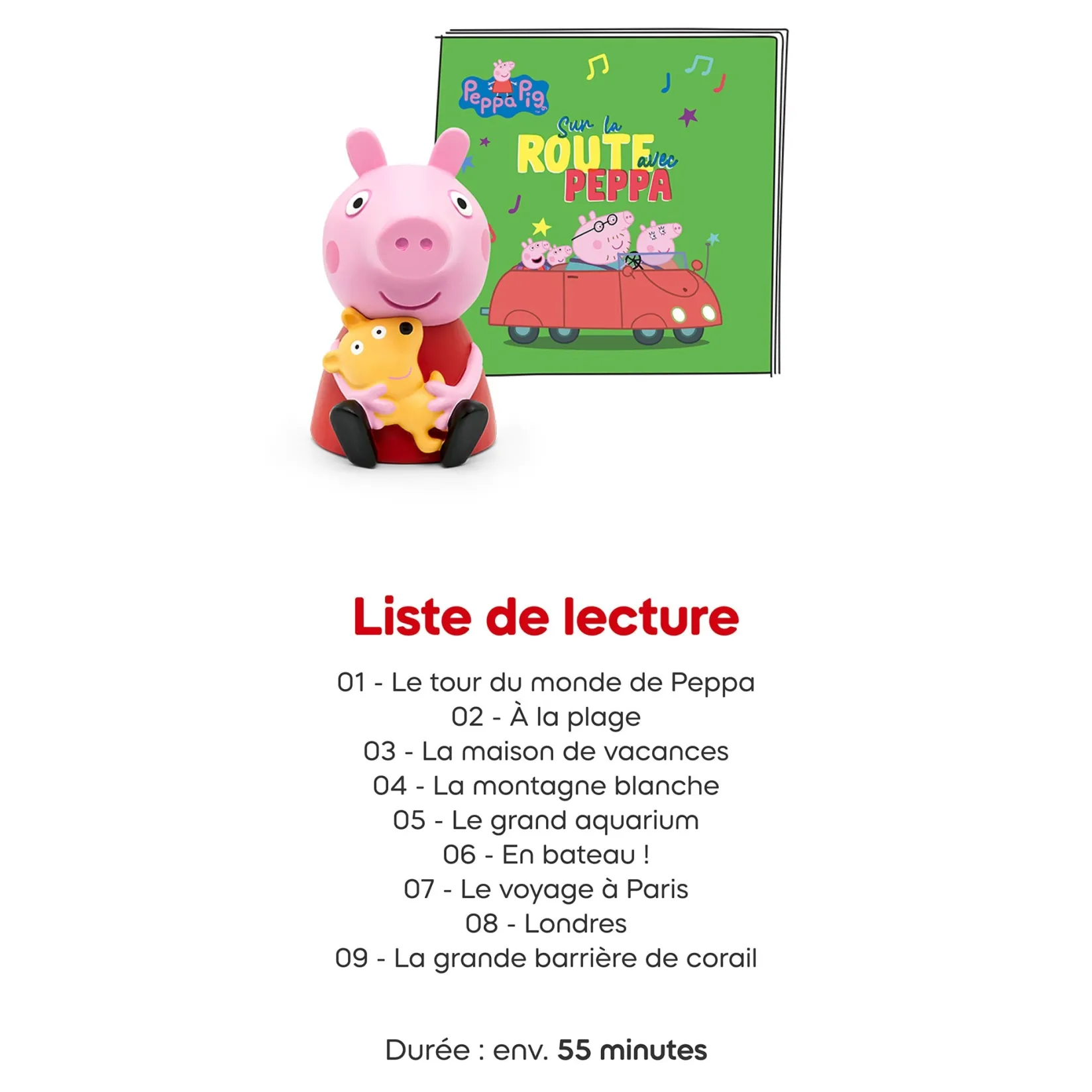 Motorized & Electronic>Tonies Peppa Pig Tonie Figurine (French)