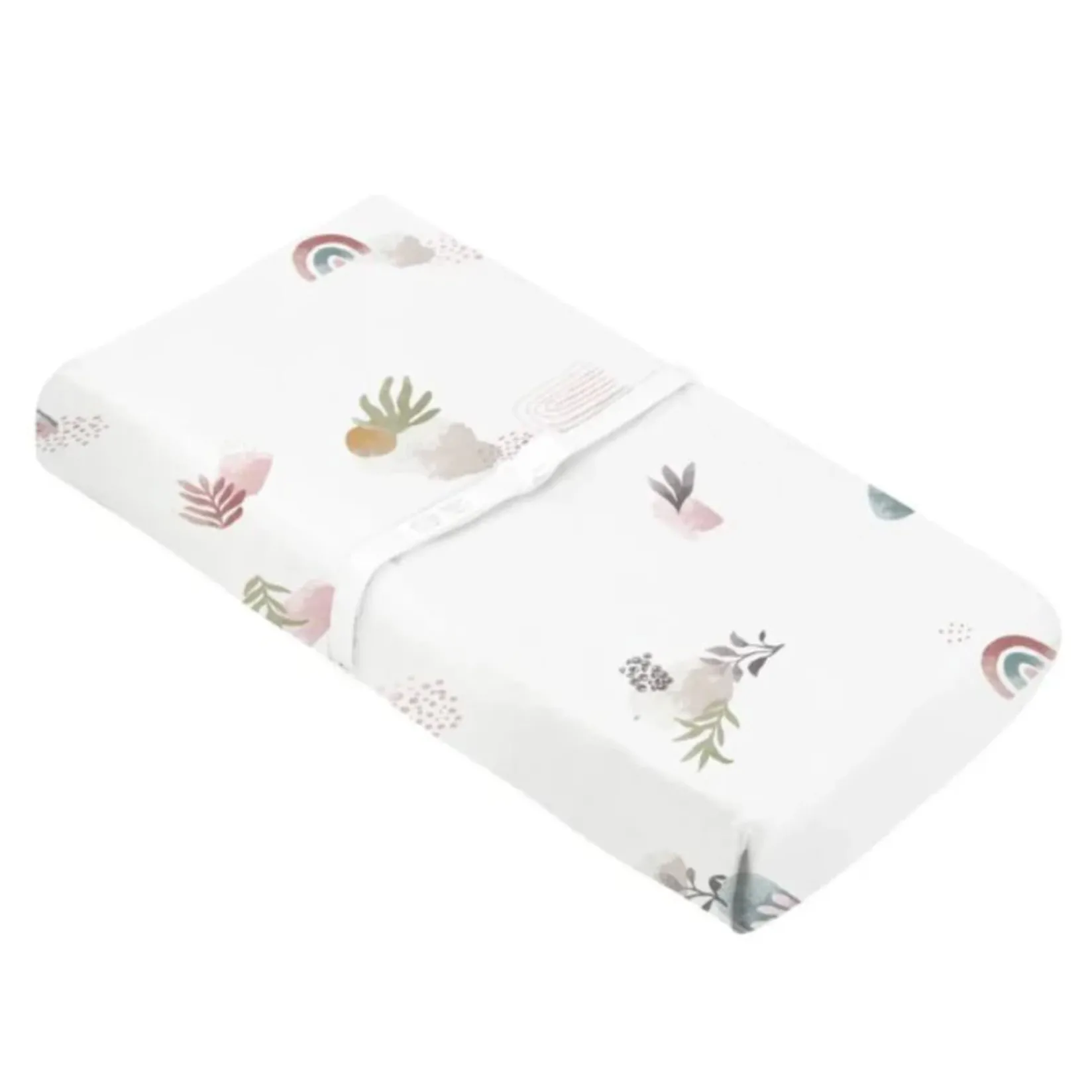 Changing Tables|Changing Pad Covers>Kushies Percale Changing Pad Cover- Floral