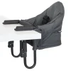 High Chairs & Booster Seats|High Chairs & Booster Seats>Guzzie + Guss Perch Hanging Table Chair Booster Seat - Charcoal