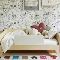 Cribs & Mattresses|Cribs & Mattresses>Oeuf Perch Toldder Bed - Natural/ Whte