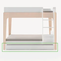 Clearance Perch Trundle Bed - White Twin, Full & Queen Beds