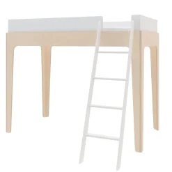 Outlet Perch Twin Loft Bed - Natural/ White Twin, Full & Queen Beds