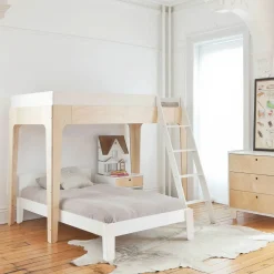 Outlet Perch Twin Loft Bed - Natural/ White Twin, Full & Queen Beds