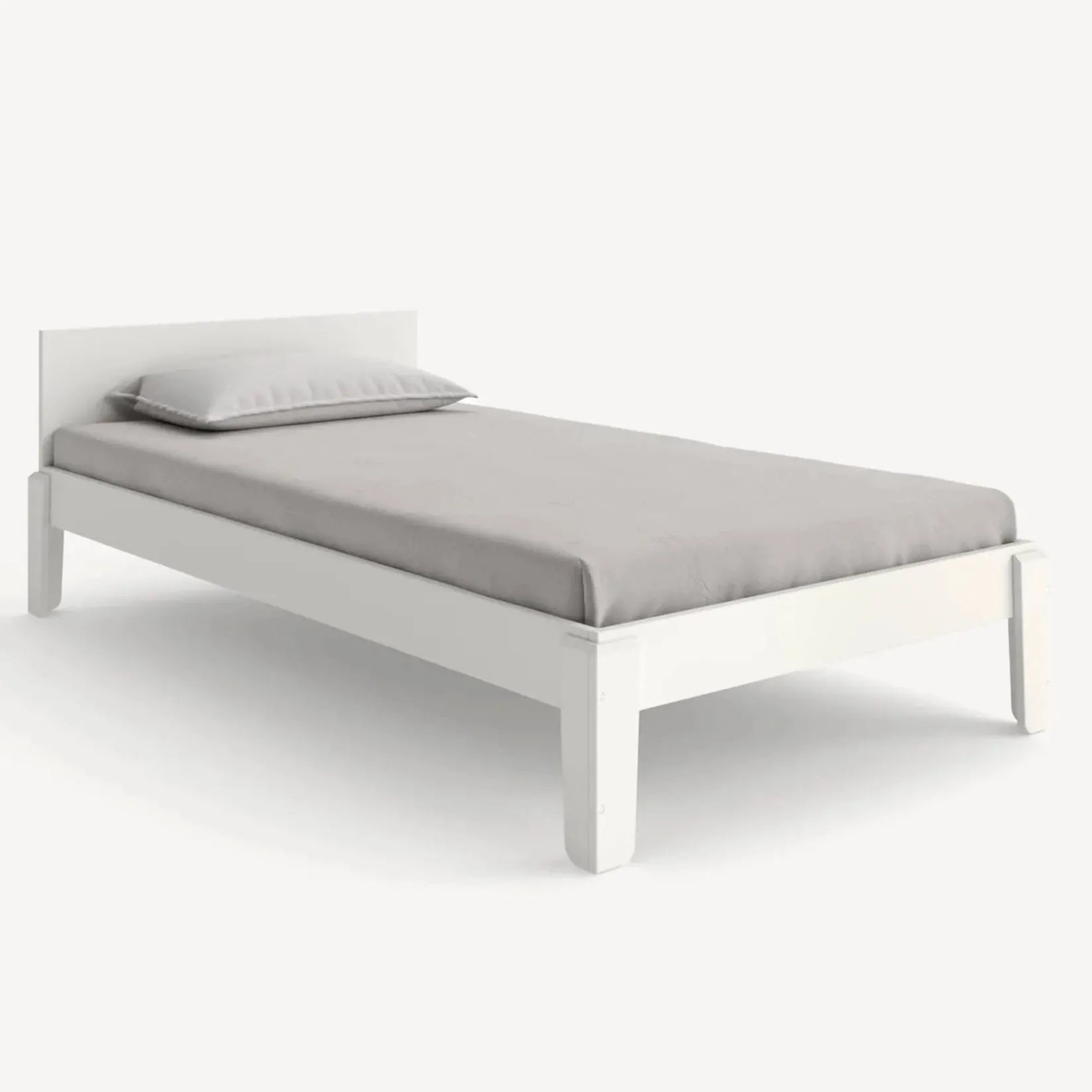 Twin, Full & Queen Beds>Oeuf PerchTwin Bed - White
