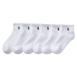 New Performance Socks (6) 4-11y Kids/BOY Socks|Underwear & Socks