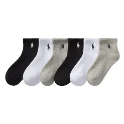 New Performance Socks (6) 4-11y Kids/BOY Socks|Underwear & Socks