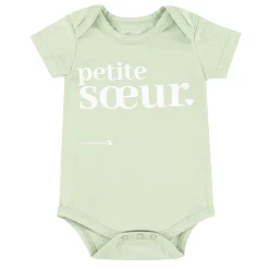 Bodysuits>Bedaine Love Petite Soeur Bodysuit N-24m Sage