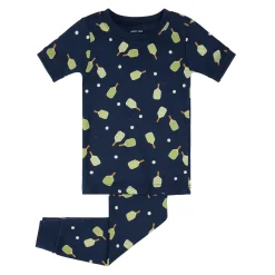 Pajamas & Bathrobes>Petit Lem Pickleball Pajamas 2-7 Navy