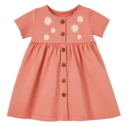 Dresses, Skirts & Outfits>Chat Botte Picnic Coral Dress 3-24m