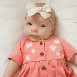 Dresses, Skirts & Outfits>Chat Botte Picnic Coral Dress 3-24m