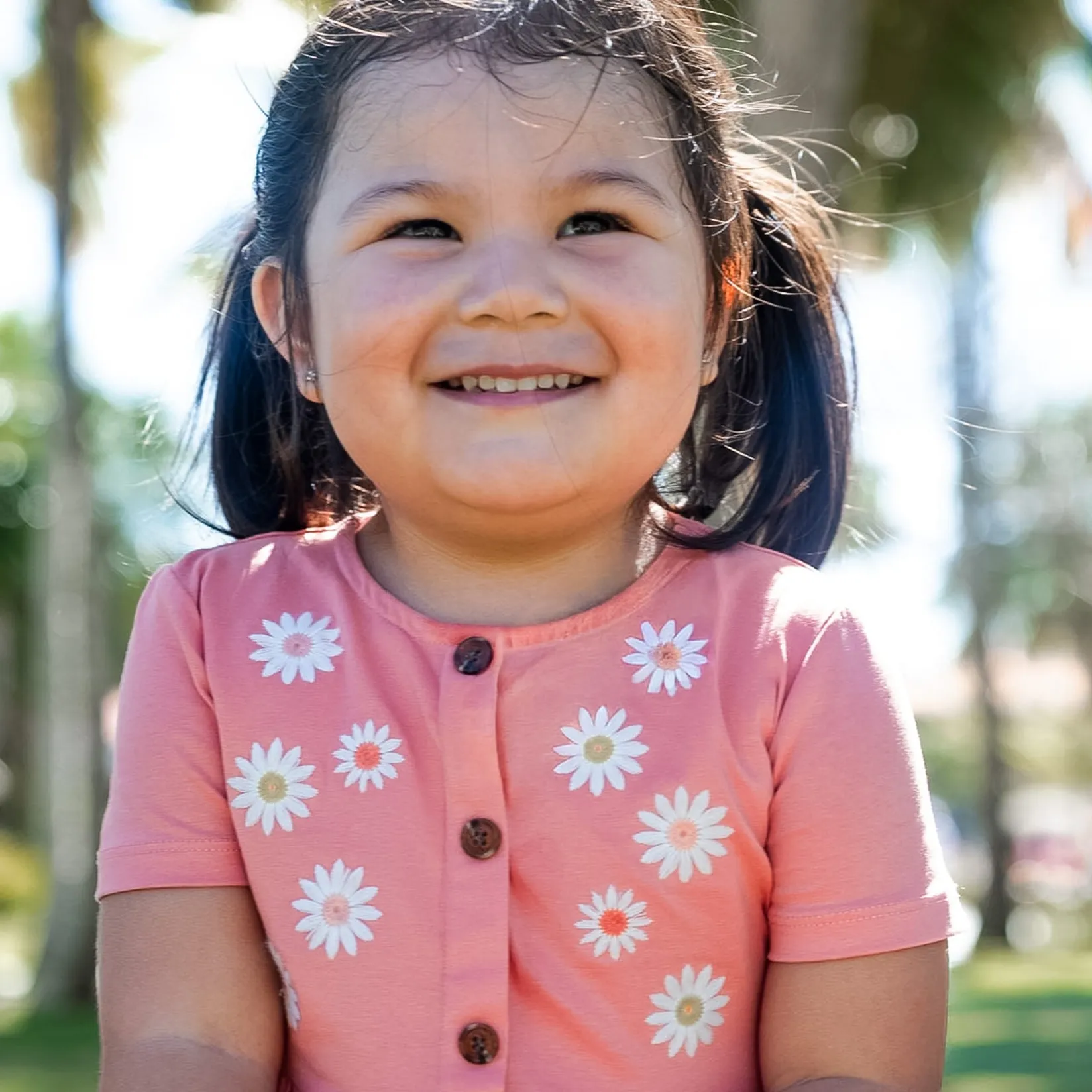 Dresses & Rompers>Chat Botte Picnic Dress 2-8y Coral