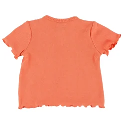 Tops>Chat Botte Picnic T-shirt 3-24m Coral