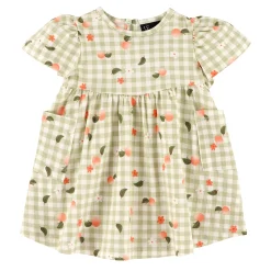 Discount Picnic Peaches Dress 3-24m Dresses, Skirts & Outfits