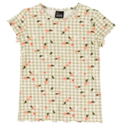Hot Picnic Peaches T-shirt 2-8 Kids Tops