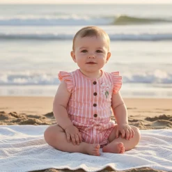 New Picnic Striped Romper 3-24m Rompers & Jumpsuits